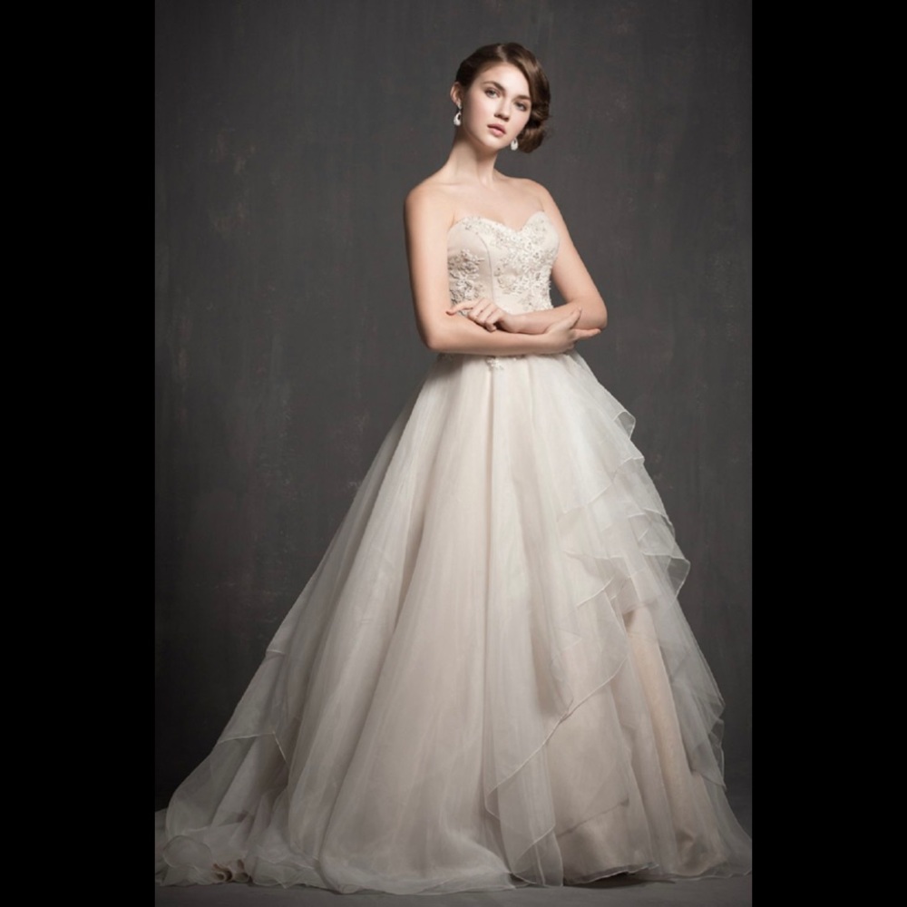 Gorgeous champagne dress, purchased at a local boutique, Never worn, NWT